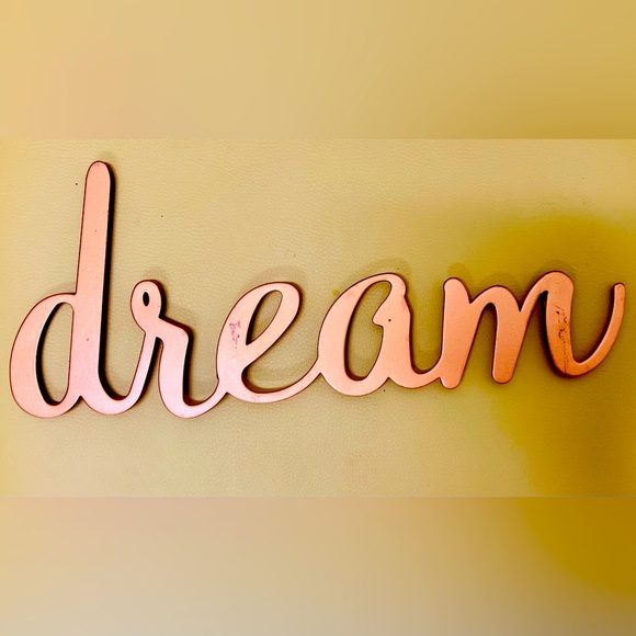 Inspirational wall decor “imagine, dream, believe” - Picture 8 of 9